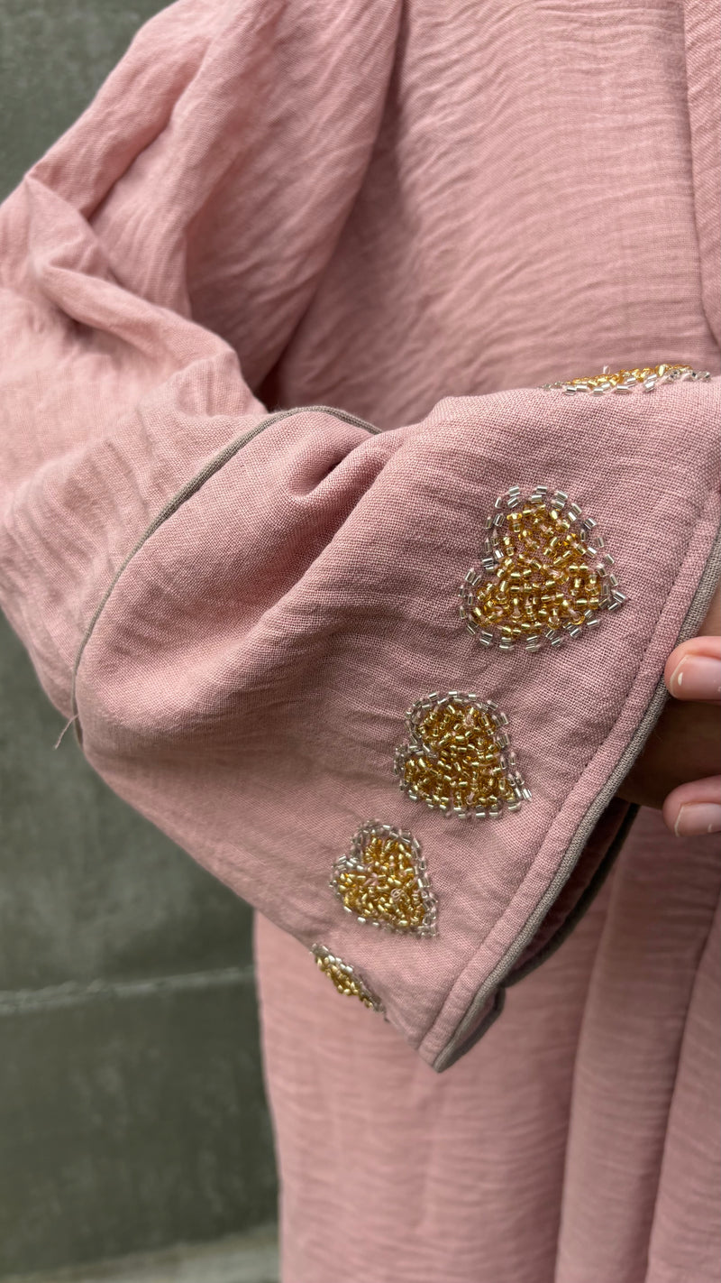 Heart abaya #2