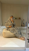 FAISA all in our zebra abaya