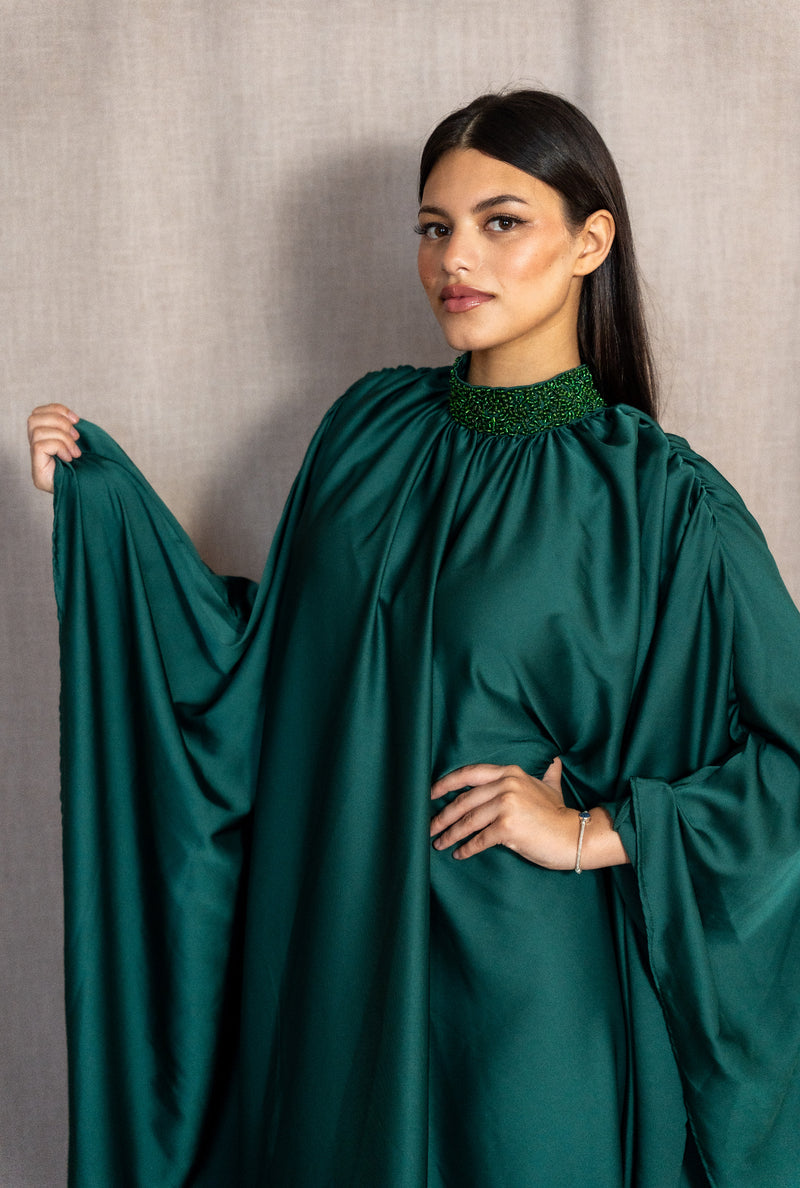 Louna high collar kaftan dress ✨