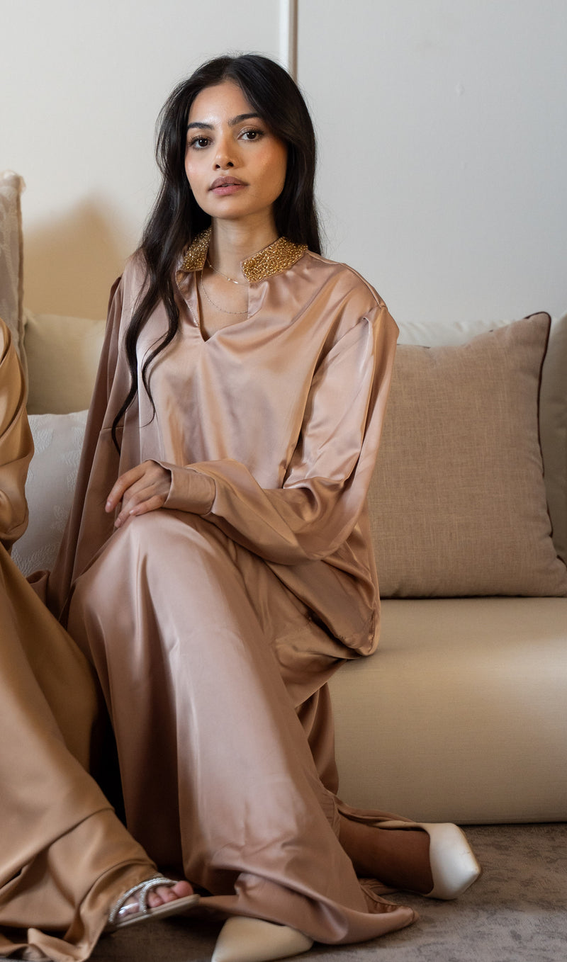 Moroccan Sleek Shirt (Beaded)