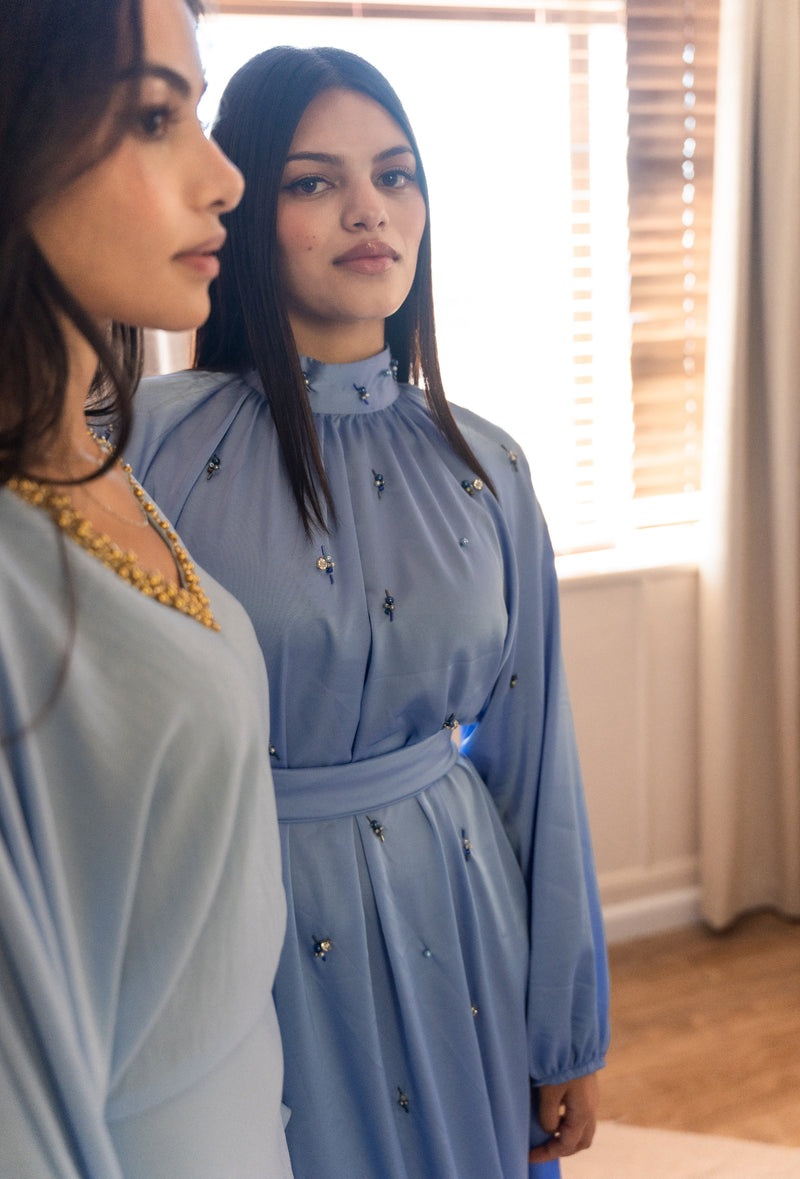 High neck Eid dress 🤍