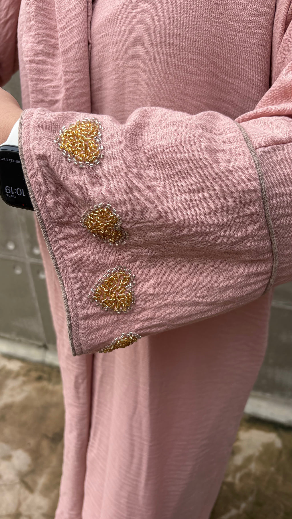 Heart abaya #2