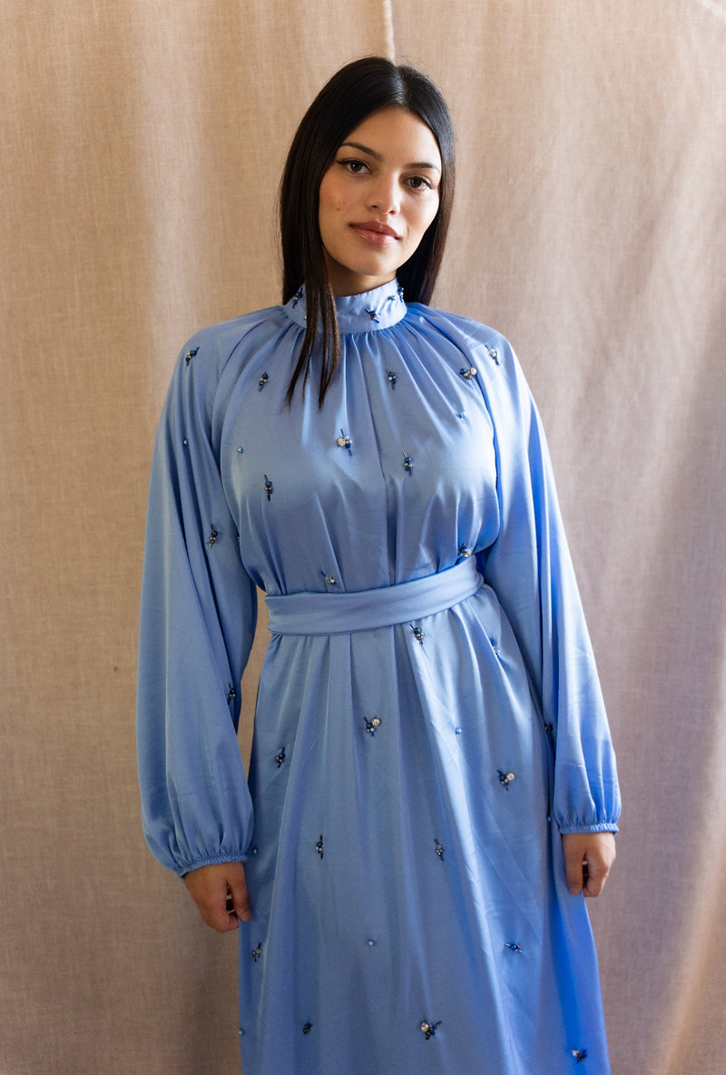 High neck Eid dress 🤍
