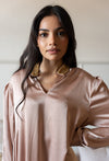 Moroccan Sleek Shirt (Beaded)