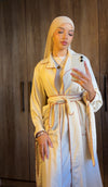 Linen trench