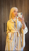 Linen trench